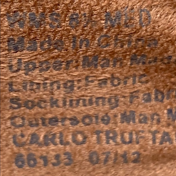 Women’s 8 1/2 M Natural Soul Naturalizer Brown Bootie Buckle Shoe Stacked Heel - Picture 11 of 11